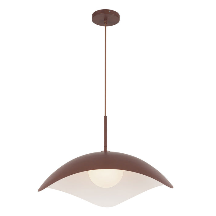 Kuzco Lighting - PD55922-BGD - One Light Pendant - Kirby - Burgundy