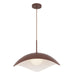 Kuzco Lighting - PD55922-BGD - One Light Pendant - Kirby - Burgundy