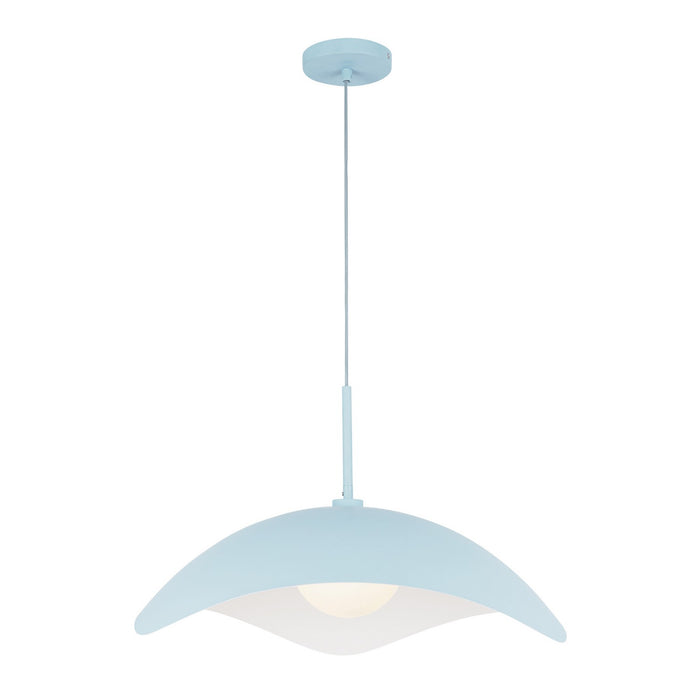 Kuzco Lighting - PD55922-CER - One Light Pendant - Kirby - Cerulean