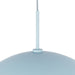 Kuzco Lighting - PD55922-CER - One Light Pendant - Kirby - Cerulean