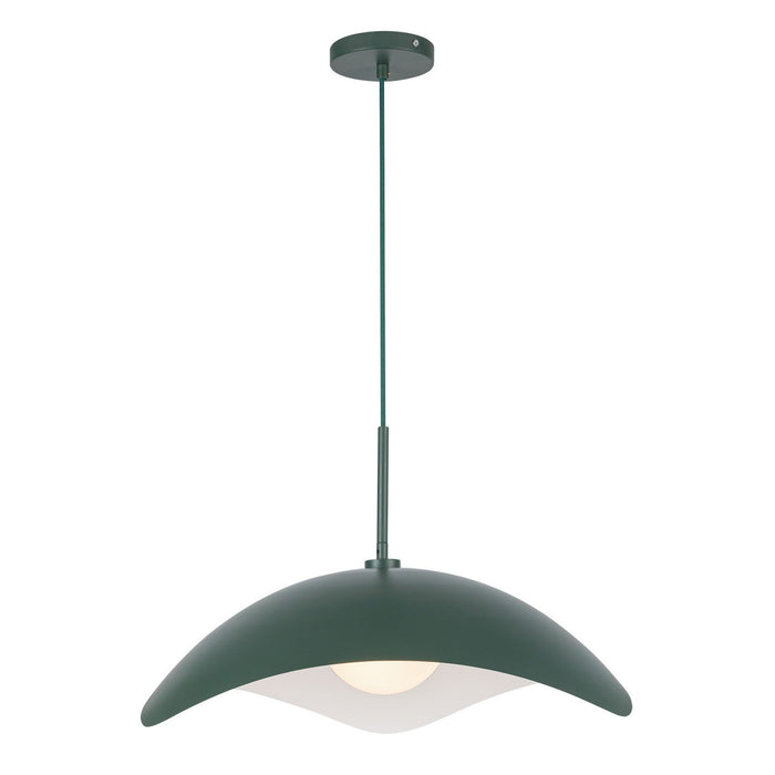 Kuzco Lighting - PD55922-PGN - One Light Pendant - Kirby - Pine Green