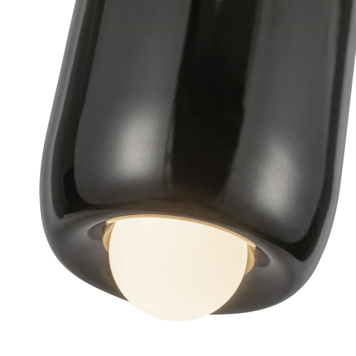 Kuzco Lighting - PD68507-GBK-UNV - LED Pendant - Hayden - Glossy Black
