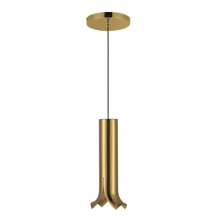 Kuzco Lighting - PD89709-MRB - LED Pendant - Husk - Metallic Brass