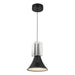 Kuzco Lighting - PD94108-GBK/CC-UNV - LED Pendant - Floe - Glossy Black/Clear Crystal