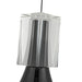 Kuzco Lighting - PD94108-GBK/CC-UNV - LED Pendant - Floe - Glossy Black/Clear Crystal