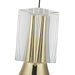 Kuzco Lighting - PD94108-MRB/CC-UNV - LED Pendant - Floe - Metallic Brass/Clear Crystal