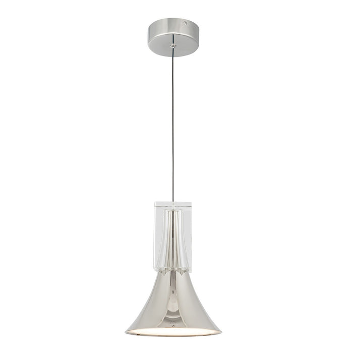Kuzco Lighting - PD94108-PN/CC-UNV - LED Pendant - Floe - Polished Nickel/Clear Crystal