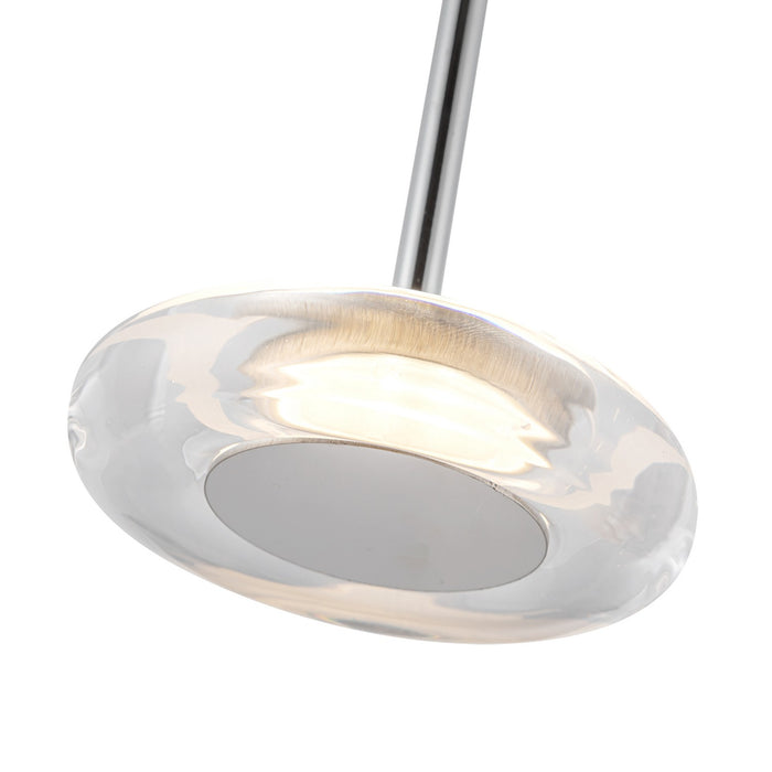 Kuzco Lighting - PD97204-CH/CL - LED Pendant - Stephord - Chrome/Clear Glass