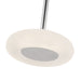 Kuzco Lighting - PD97204-CH/FR - LED Pendant - Stephord - Chrome/Frosted Glass