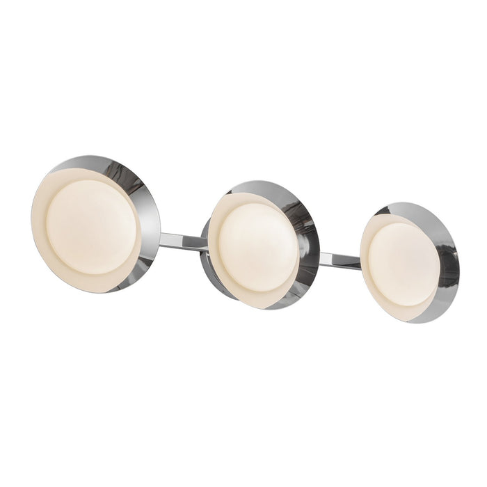 Kuzco Lighting - VL77923-CH/OP - LED Vanity - Cleo - Chrome/Opal Glass
