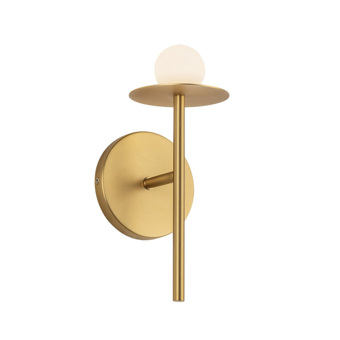 Kuzco Lighting - WS15504-BG-UNV - LED Wall Sconce - Elixir - Brushed Gold