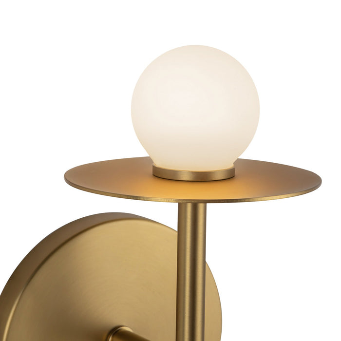 Kuzco Lighting - WS15504-BG-UNV - LED Wall Sconce - Elixir - Brushed Gold