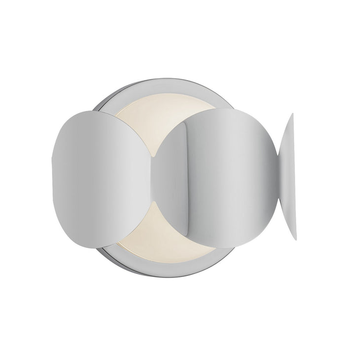 Kuzco Lighting - WS59810-CH/OP - One Light Wall Sconce - Ciel - Chrome/Opal Glass