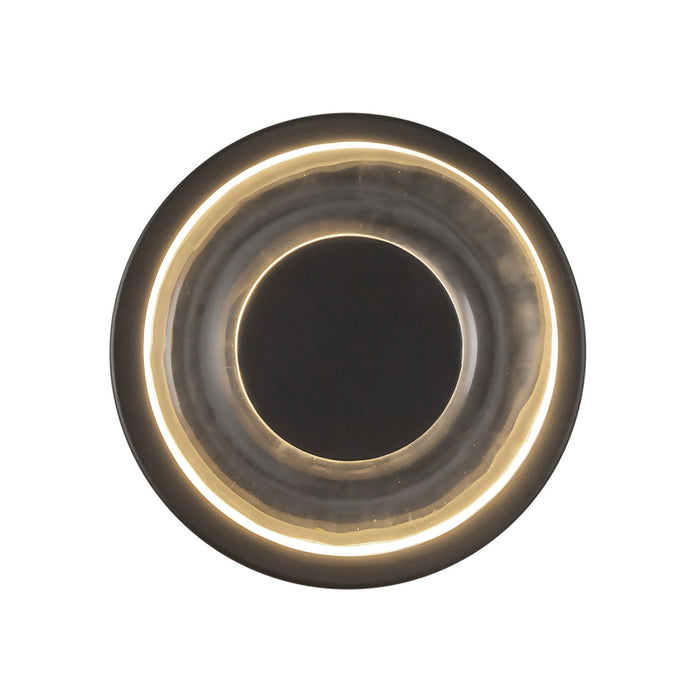 Kuzco Lighting - WS97204-BK/CL - LED Wall Sconce - Stephord - Black/Clear Glass