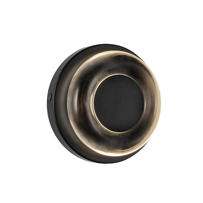 Kuzco Lighting - WS97204-BK/CL - LED Wall Sconce - Stephord - Black/Clear Glass