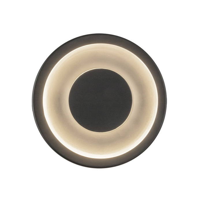 Kuzco Lighting - WS97204-BK/FR - LED Wall Sconce - Stephord - Black/Frosted Glass