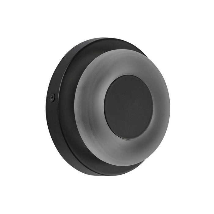 Kuzco Lighting - WS97204-BK/FR - LED Wall Sconce - Stephord - Black/Frosted Glass
