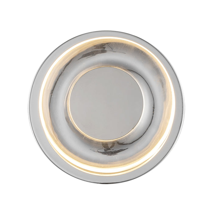 Kuzco Lighting - WS97204-CH/CL - LED Wall Sconce - Stephord - Chrome/Clear Glass