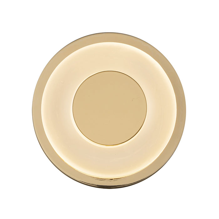 Kuzco Lighting - WS97204-MRB/FR - LED Wall Sconce - Stephord - Metallic Brass/Frosted Glass