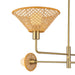 Alora - CH432438BG - Four Light Chandelier - Piper - Brushed Gold