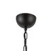 Alora - CH558427MBOP - Four Light Chandelier - Effie - Matte Black/Opal Glass