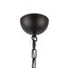Alora - CH558439MBOP - Four Light Chandelier - Effie - Matte Black/Opal Glass
