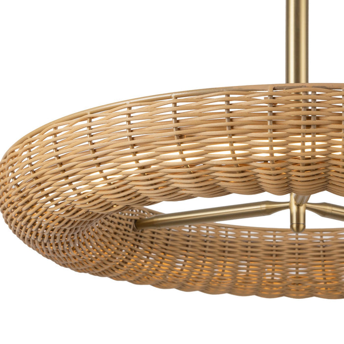 Alora - CH602024BG-UNV - LED Chandelier - Maris - Brushed Gold