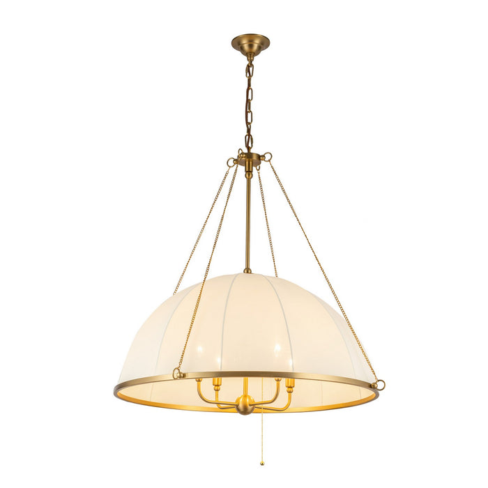 Alora - CH661433BG - Four Light Chandelier - Crosby - Brushed Gold