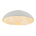 Alora - FM495316AWOP - Three Light Flush Mount - Robyn - Antique White/Opal Glass