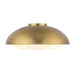 Alora - FM495316BGOP - Three Light Flush Mount - Robyn - Brushed Gold/Opal Glass