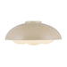 Alora - FM495316PWOP - Three Light Flush Mount - Robyn - Pearl White/Opal Glass