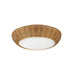 Alora - FM511014RA - Two Light Flush Mount - Merida - Rattan