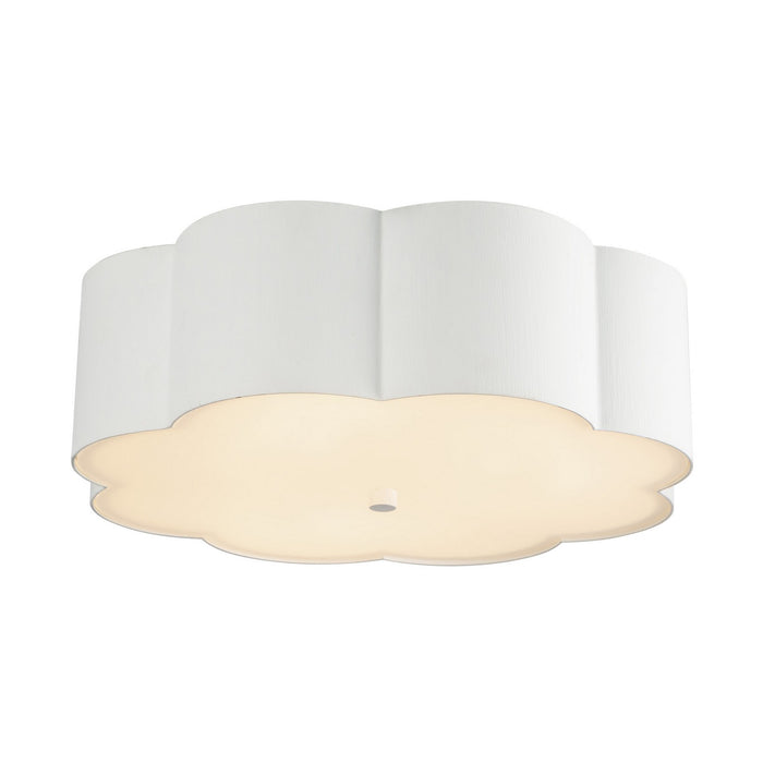 Alora - FM603314AW - Three Light Flush Mount - Blossom - Antique White