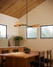 Alora - LP491452MBTJ - Four Light Linear Pendant - Colby - Matte Black/Tan Jute