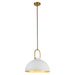 Alora - PD504016WH - One Light Pendant - Harper - White