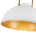 Alora - PD504016WH - One Light Pendant - Harper - White