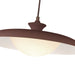 Alora - PD557015BGD - One Light Pendant - Minori - Burgundy