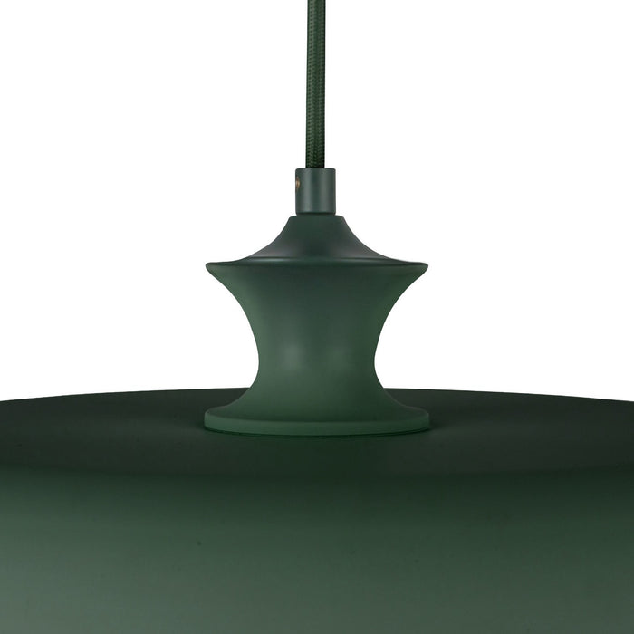 Alora - PD557015PGN - One Light Pendant - Minori - Pine Green