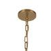 Alora - PD579107BGGR - One Light Pendant - Cherise - Brushed Gold/Glossy Ribbed Opal Glass