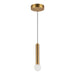 Alora - PD612109BGOP-UNV - LED Pendant - Arden - Brushed Gold/Opal Glass
