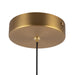 Alora - PD612109BGOP-UNV - LED Pendant - Arden - Brushed Gold/Opal Glass