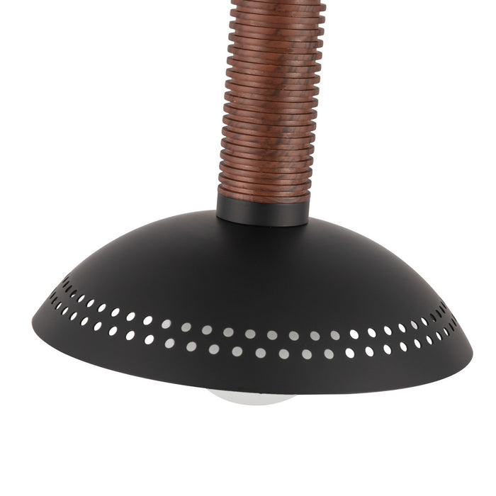 Alora - PD616109MBOP-UNV - LED Pendant - Arden - Matte Black/Opal Glass