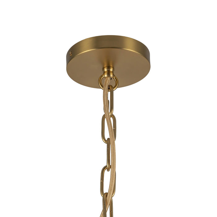 Alora - PD641011BG - One Light Pendant - Kai - Brushed Gold