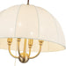 Alora - PD661418BG - Four Light Pendant - Crosby - Brushed Gold