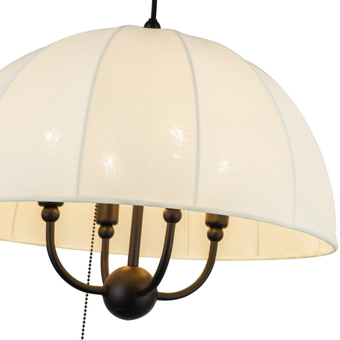 Alora - PD661418MB - Four Light Pendant - Crosby - Matte Black