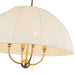 Alora - PD661424BG - Four Light Pendant - Crosby - Brushed Gold