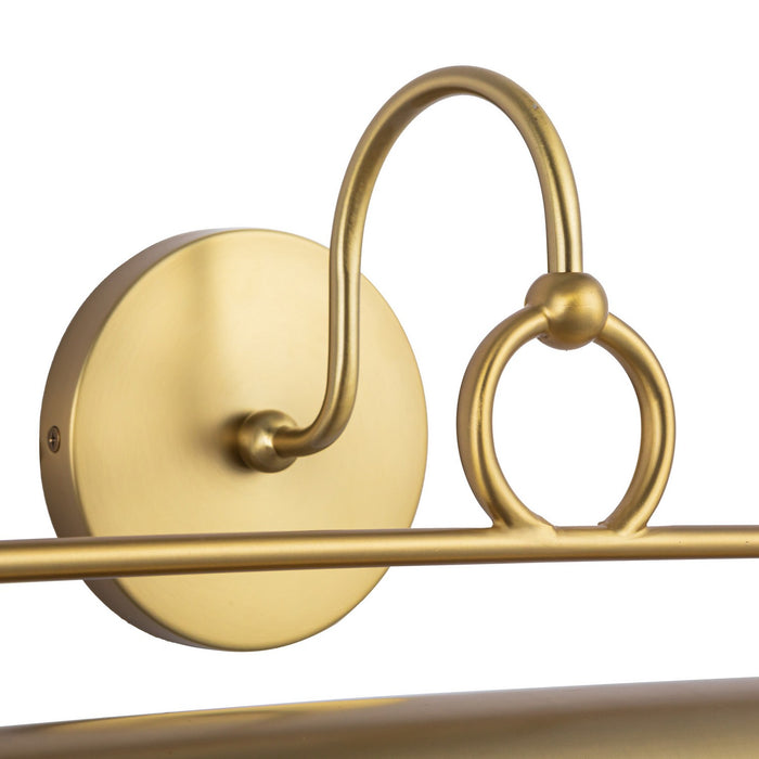 Alora - PL447120BG - LED Wall/Picture Light - Ellen - Brushed Gold