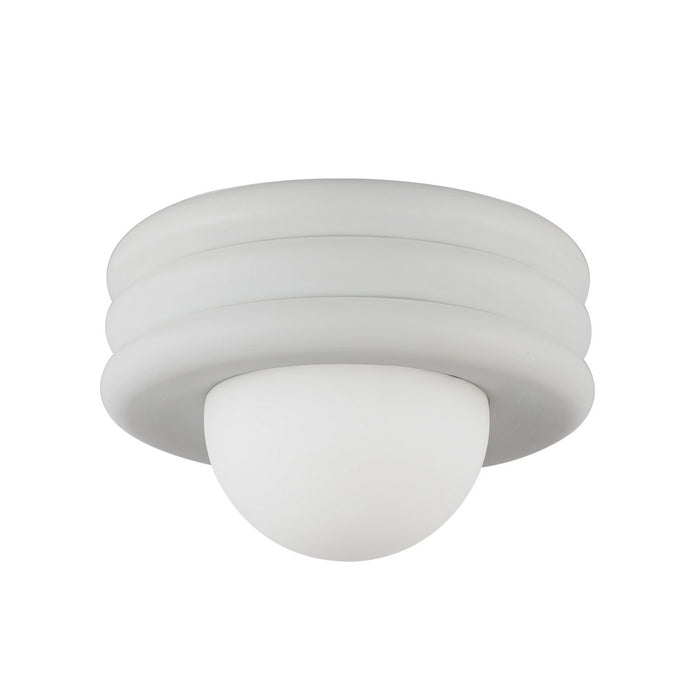 Alora - SF426012AW - One Light Semi-Flush Mount - Harvey - Antique White
