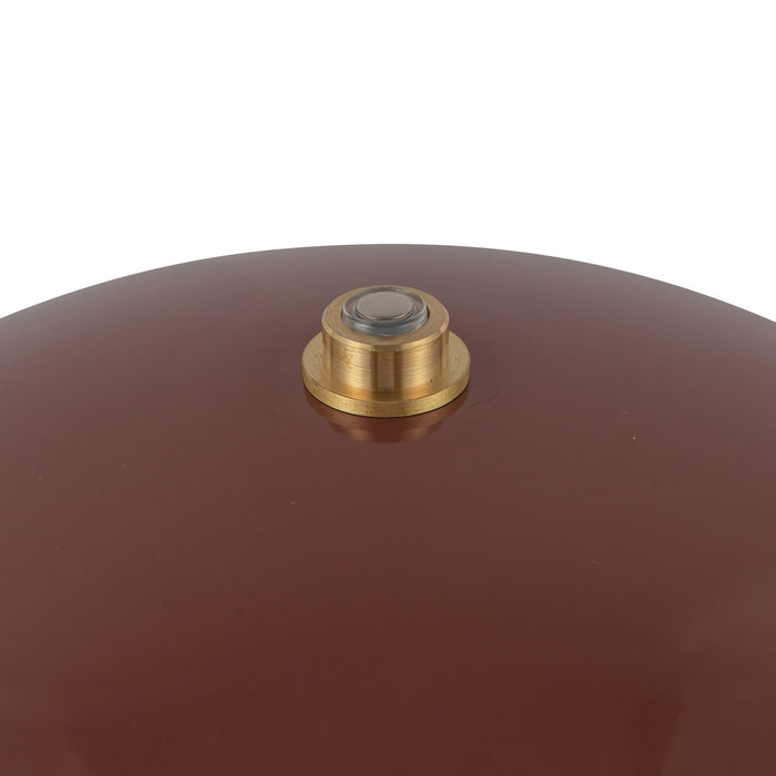 Alora - TL437409BGD - LED Table Lamp - Poppy - Burgundy