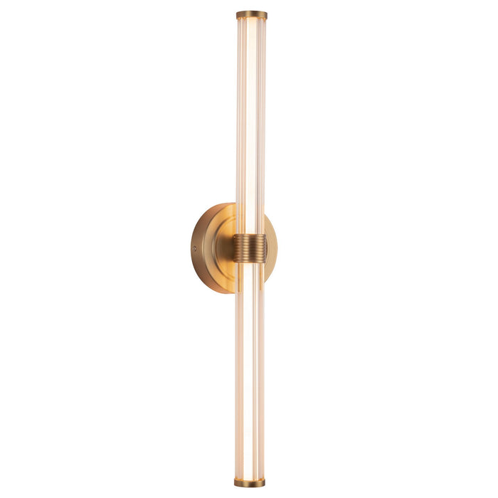 Alora - WV509024BG-UNV - LED Wall/Vanity - Elsie - Brushed Gold